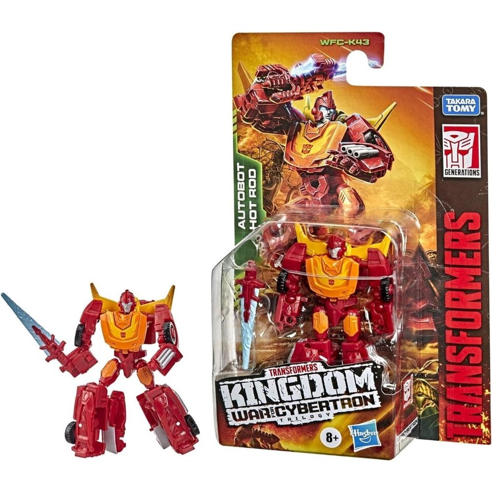 Transformers War for Cybertron Kingdom - Hot Rod NEW WFC-K43